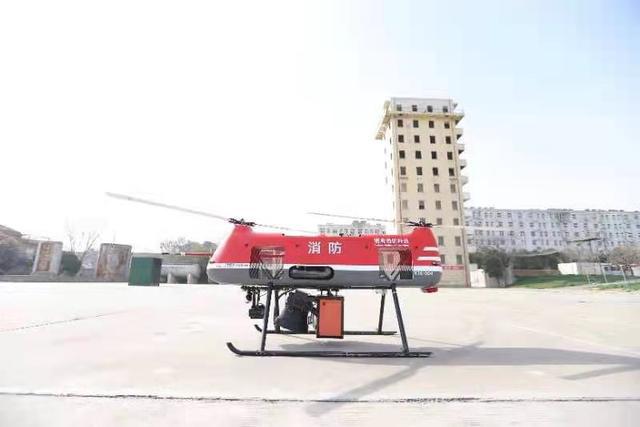 旋翼无人机实现了在百米以上高层建筑灭火(图6) 旋翼无人机实现了在百米以上高层建筑灭火(图6)