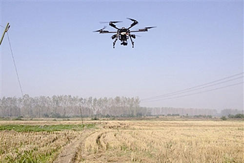 千里眼无人机监控焚烧秸秆污染环境行为(图2)